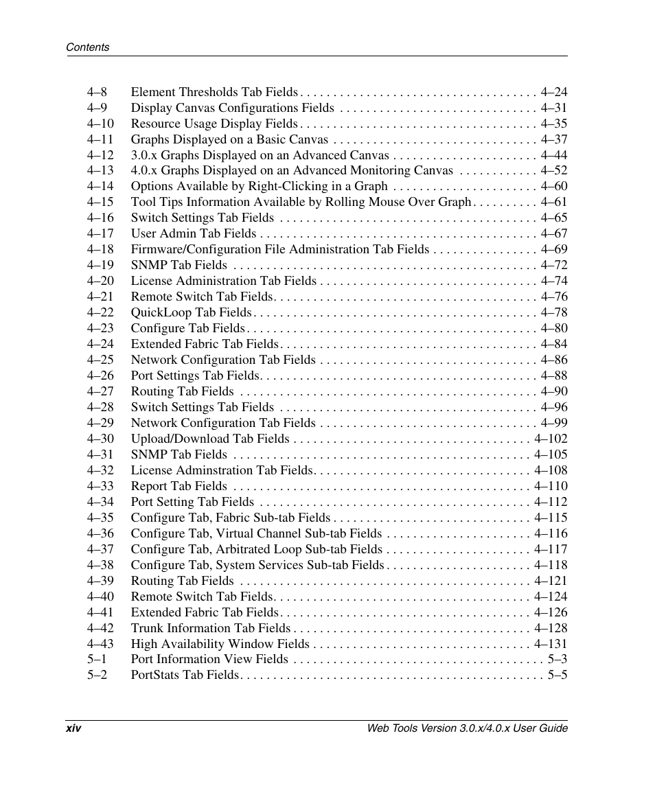 HP StorageWorks 2.32 SAN Switch User Manual | Page 14 / 348