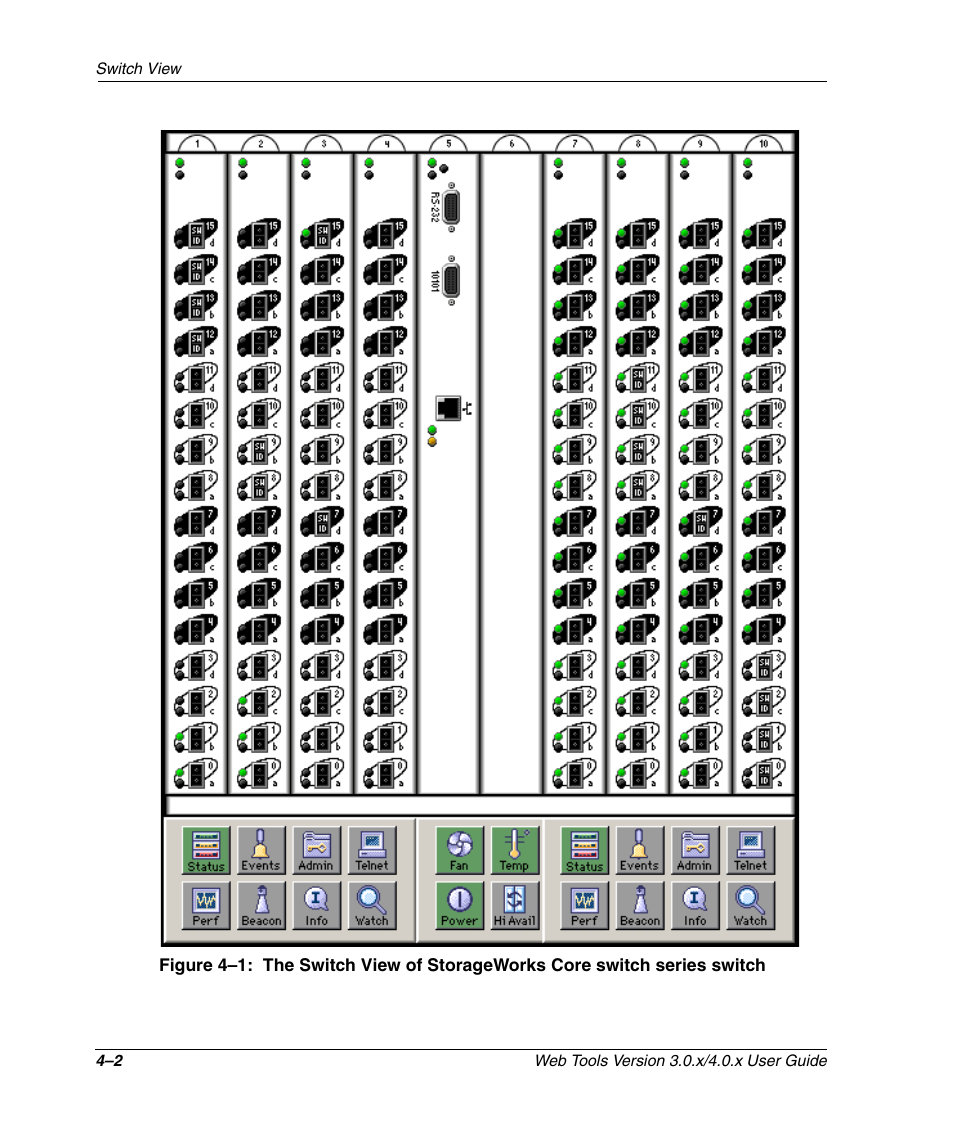 Figure 4–1 | HP StorageWorks 2.32 SAN Switch User Manual | Page 158 / 348