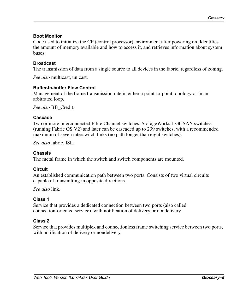 HP StorageWorks 2.32 SAN Switch User Manual | Page 315 / 348