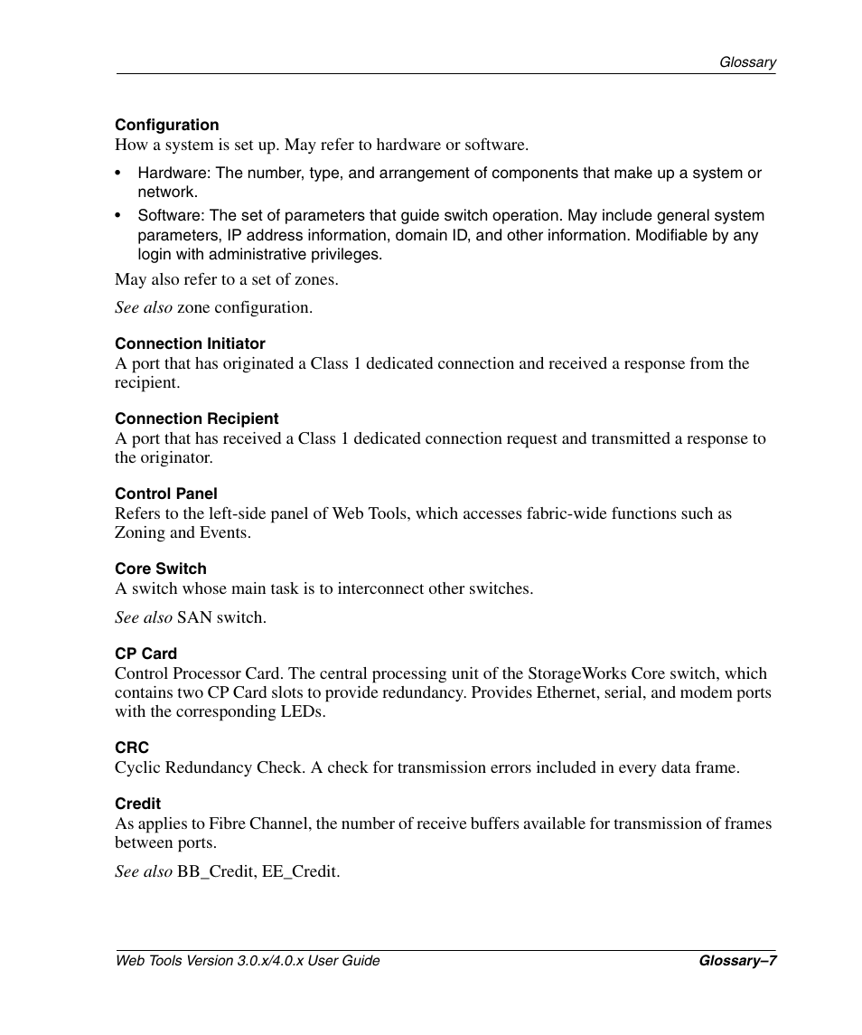 HP StorageWorks 2.32 SAN Switch User Manual | Page 317 / 348