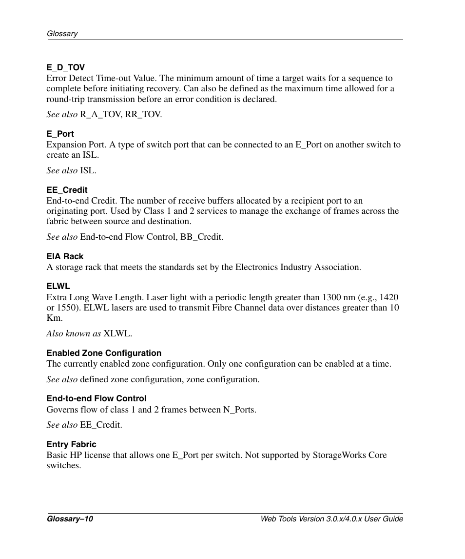 HP StorageWorks 2.32 SAN Switch User Manual | Page 320 / 348