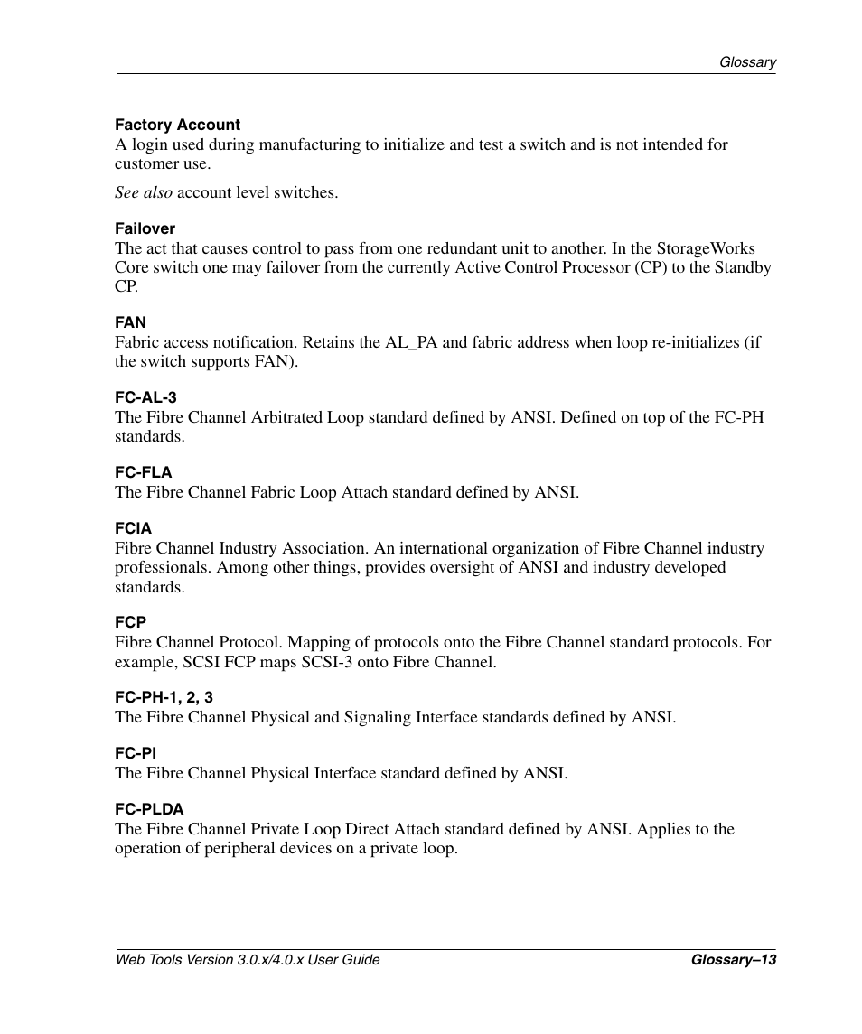 HP StorageWorks 2.32 SAN Switch User Manual | Page 323 / 348