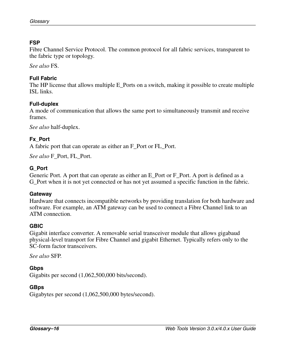 HP StorageWorks 2.32 SAN Switch User Manual | Page 326 / 348