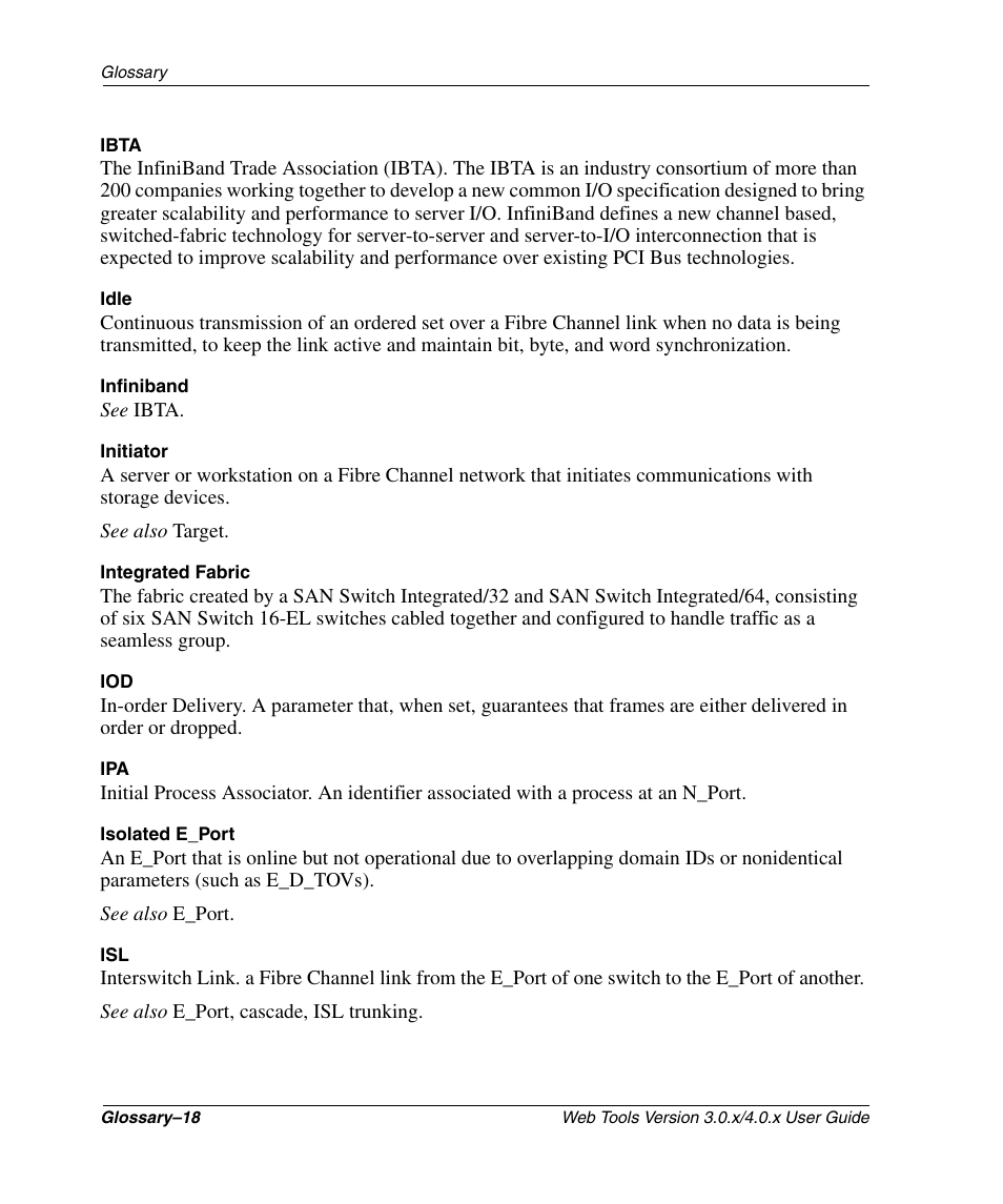 HP StorageWorks 2.32 SAN Switch User Manual | Page 328 / 348