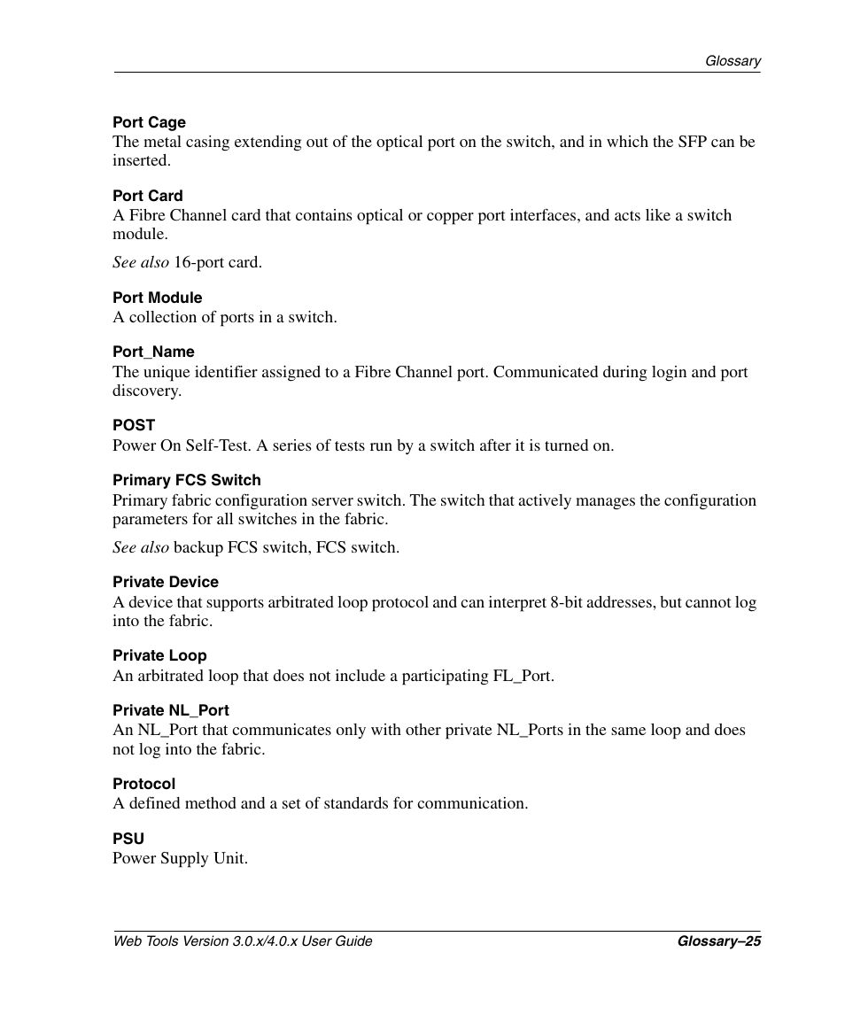 HP StorageWorks 2.32 SAN Switch User Manual | Page 335 / 348