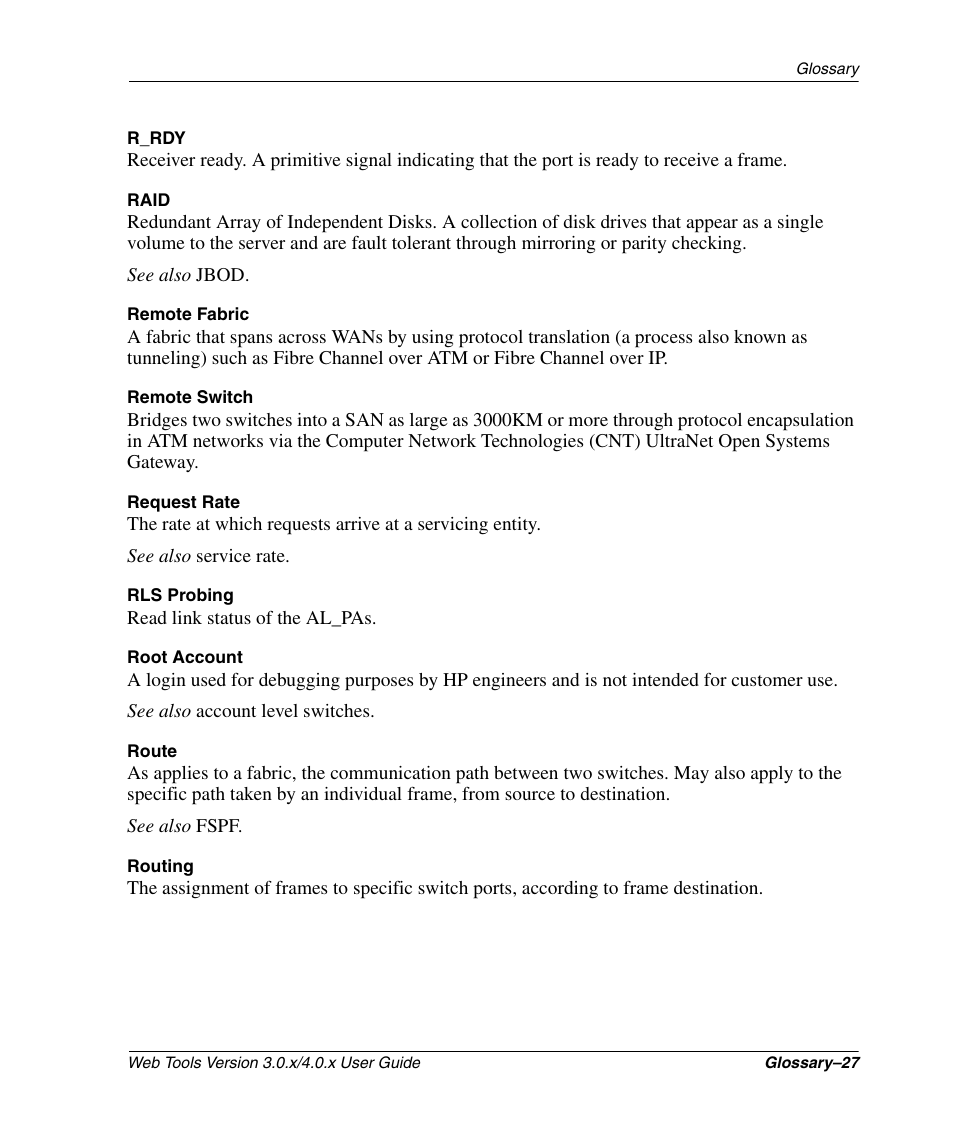 HP StorageWorks 2.32 SAN Switch User Manual | Page 337 / 348