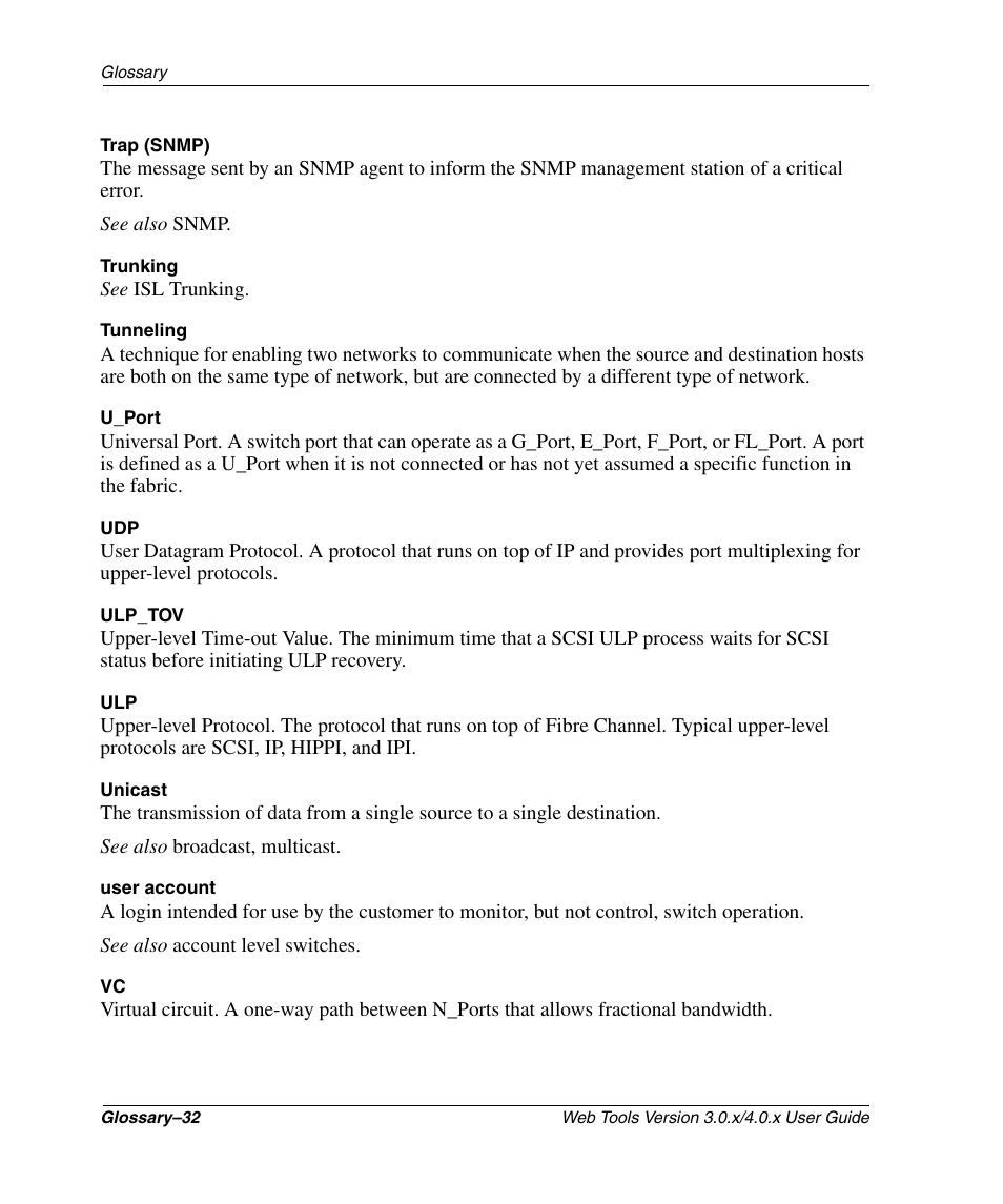 HP StorageWorks 2.32 SAN Switch User Manual | Page 342 / 348