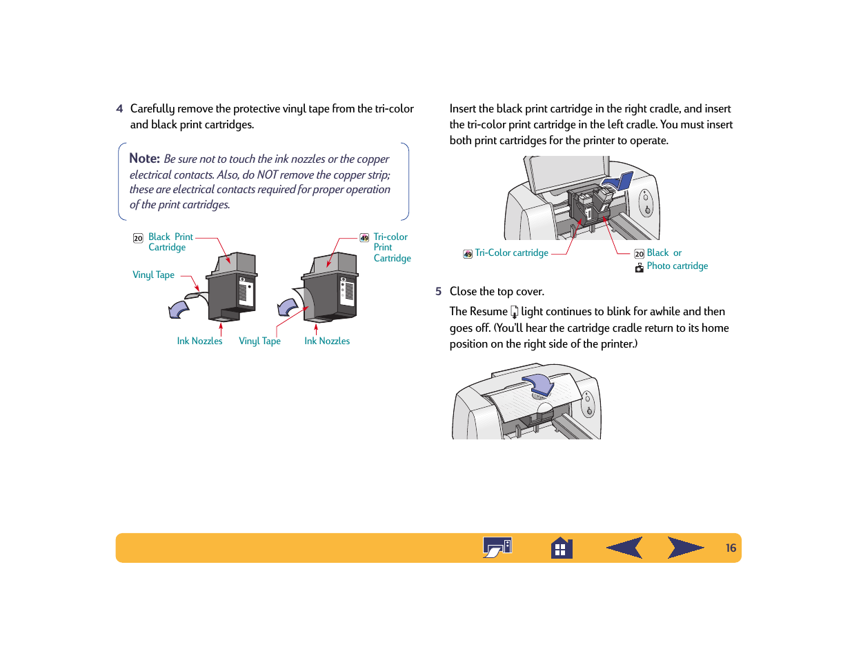 HP Deskjet 642c Printer User Manual | Page 16 / 70