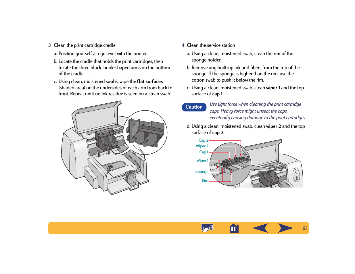 HP Deskjet 642c Printer User Manual | Page 61 / 70