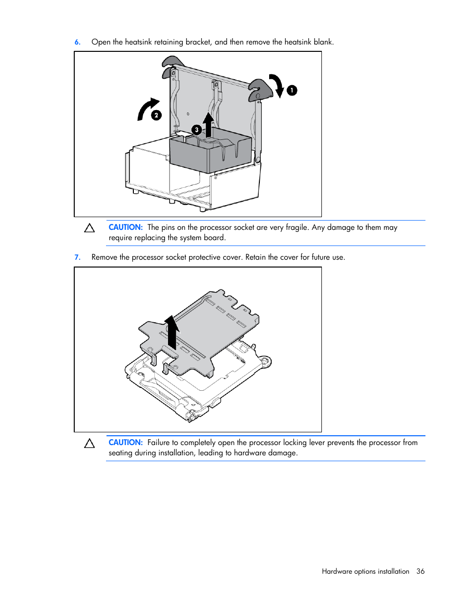 HP ProLiant DL385 G6 Server User Manual | Page 36 / 106