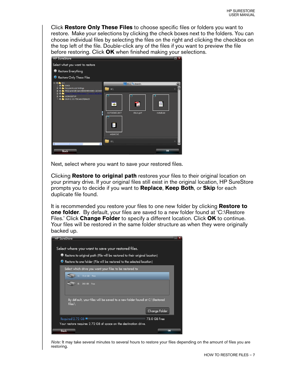HP HD4000 Personal Media Drive User Manual | Page 10 / 14