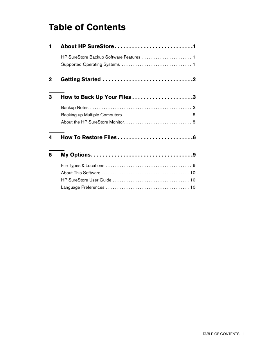 HP HD4000 Personal Media Drive User Manual | Page 3 / 14
