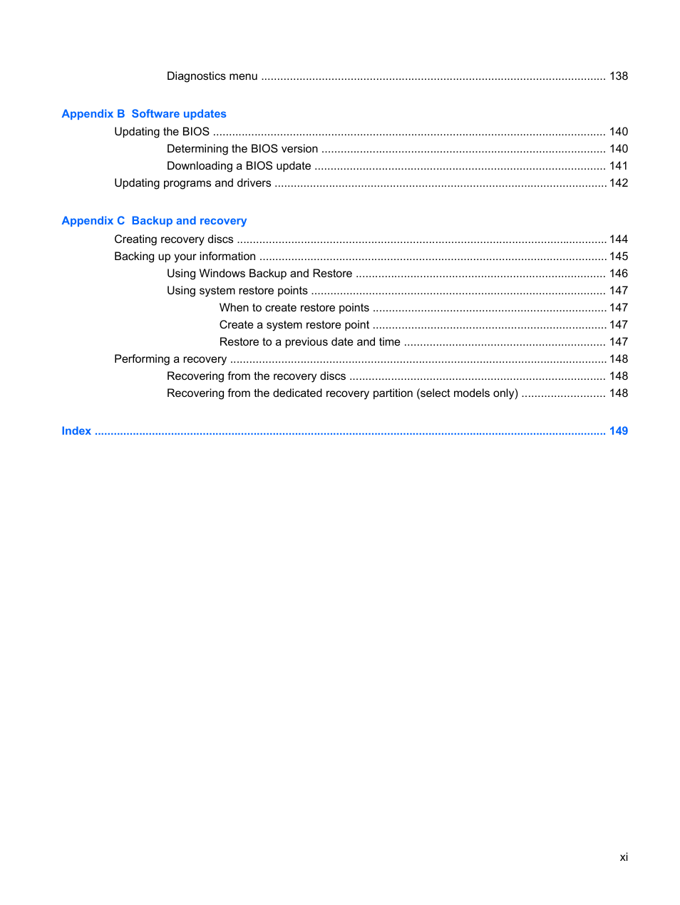HP Pavilion dv4-2116tx Entertainment Notebook PC User Manual | Page 11 / 167