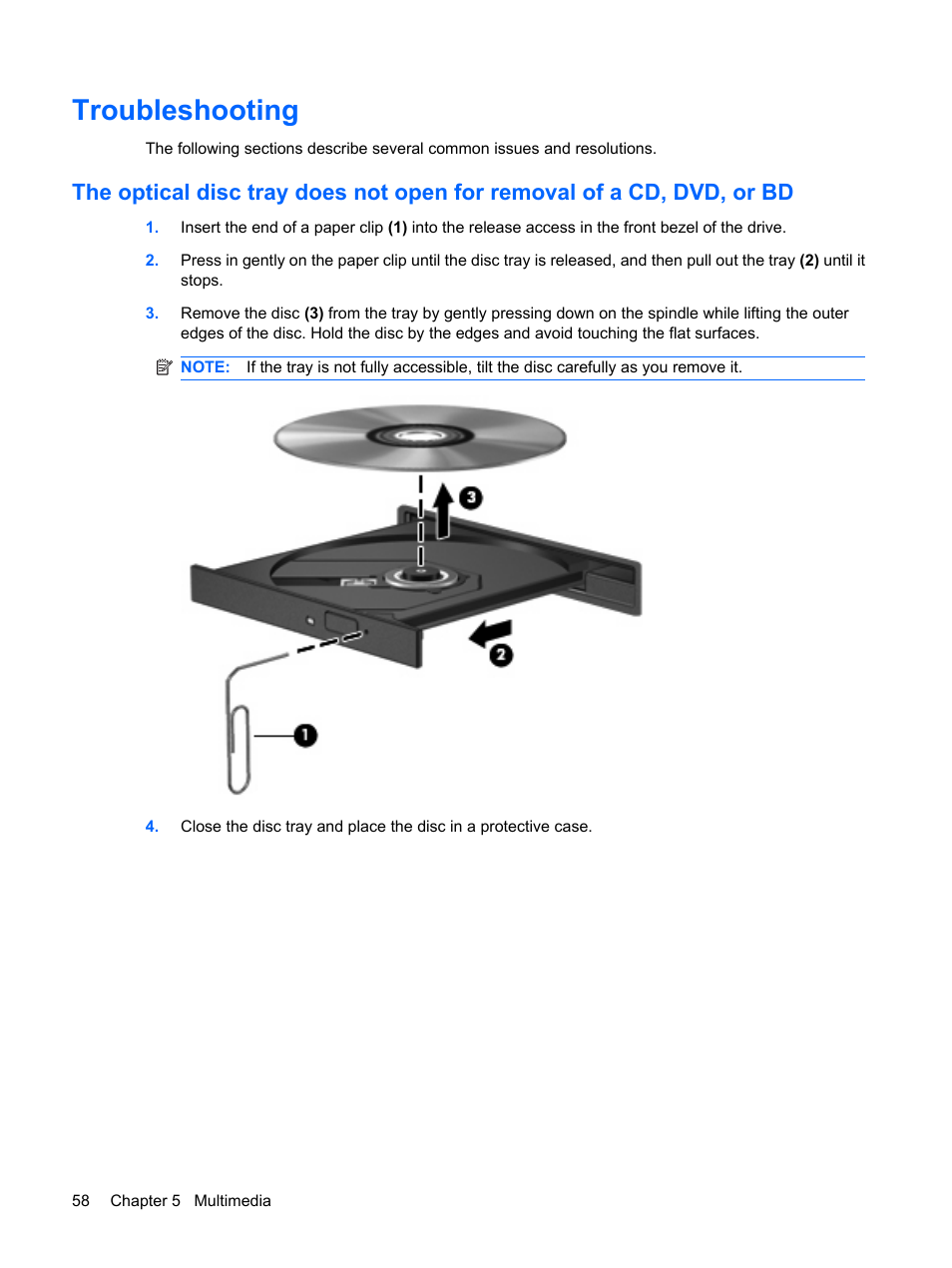 Troubleshooting | HP Pavilion dv4-2116tx Entertainment Notebook PC User Manual | Page 70 / 167