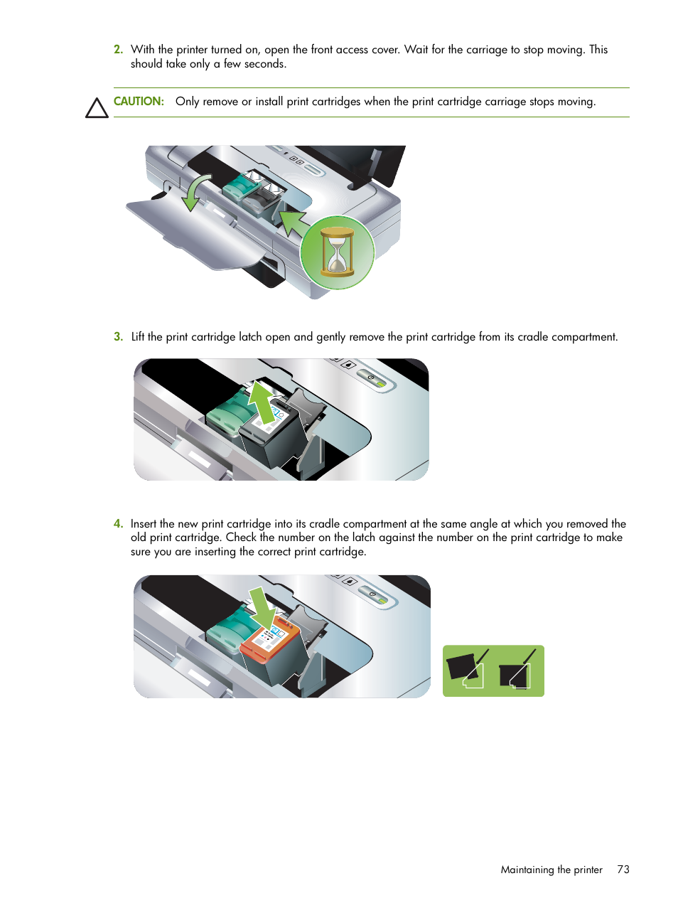 HP Deskjet 460cb Mobile Printer User Manual | Page 73 / 132