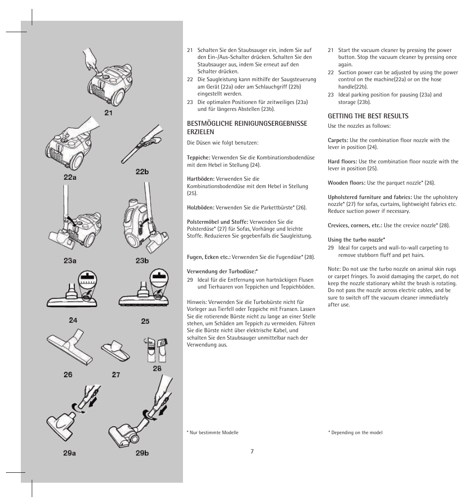 AEG ATF7620 User Manual | Page 13 / 38