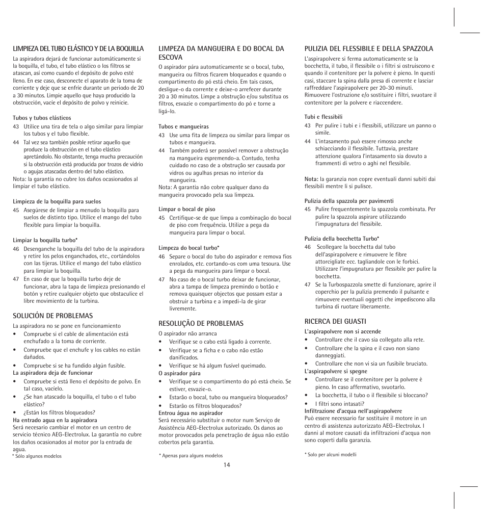AEG ATF7620 User Manual | Page 20 / 38