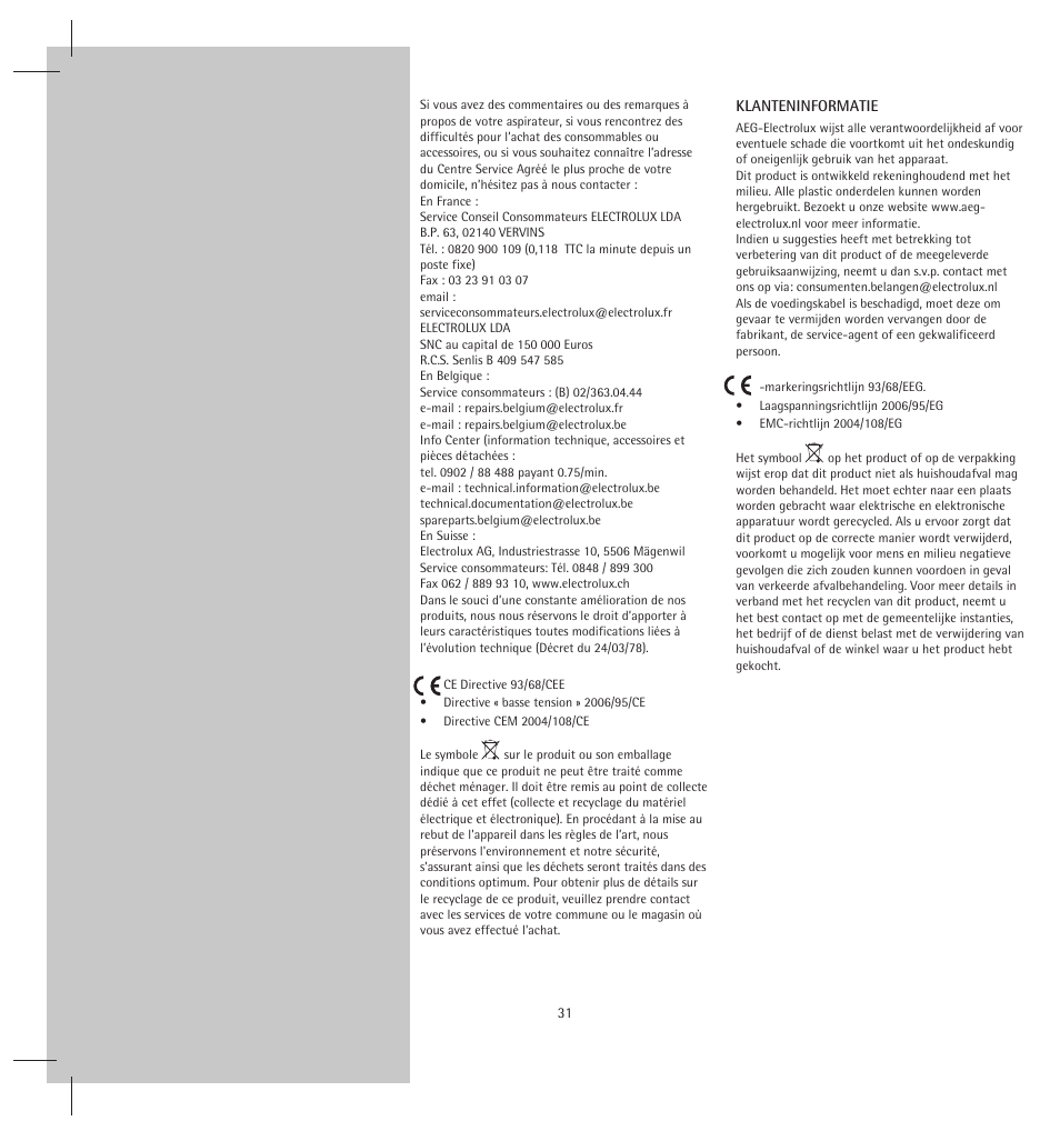 AEG ATF7620 User Manual | Page 37 / 38