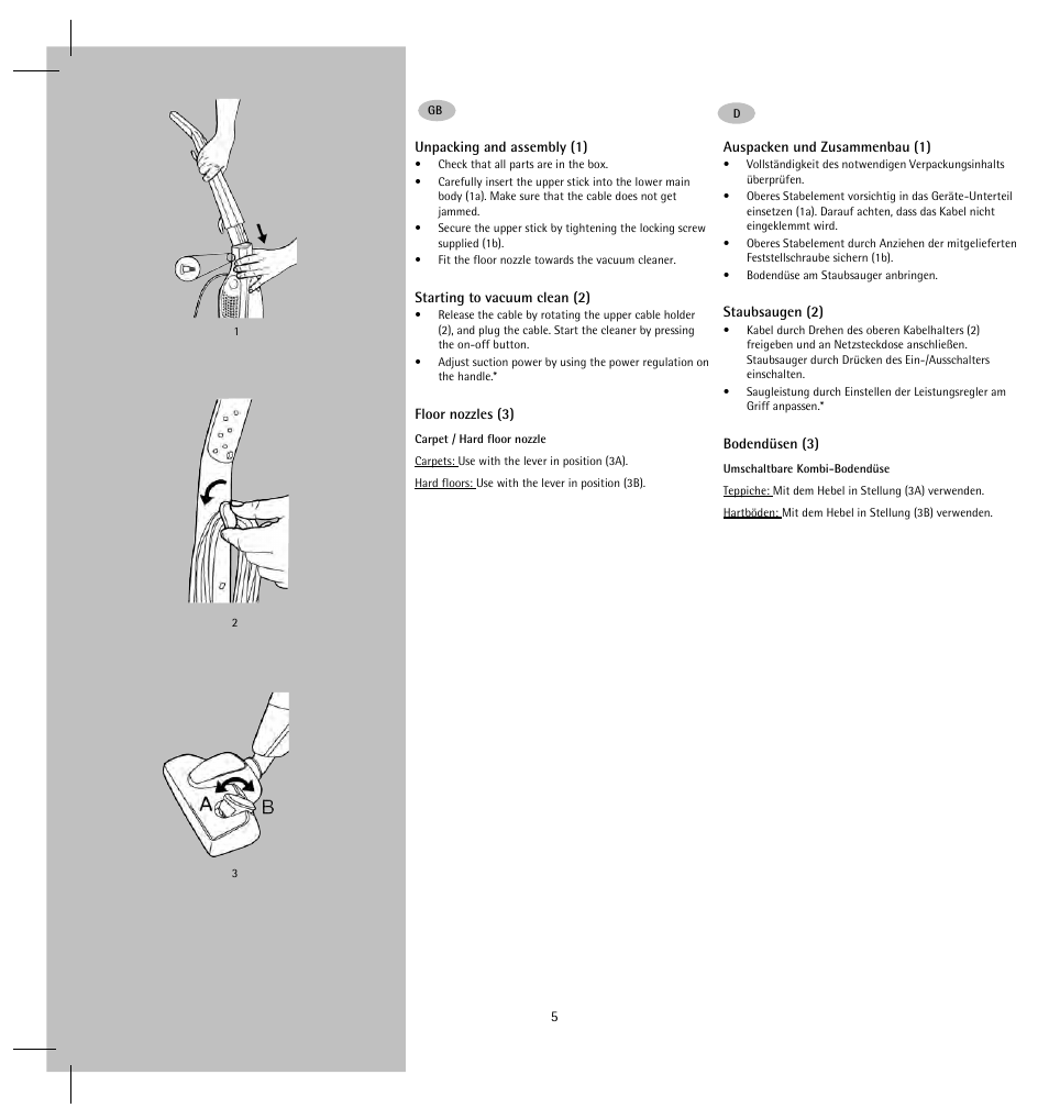 AEG AS201 User Manual | Page 7 / 14
