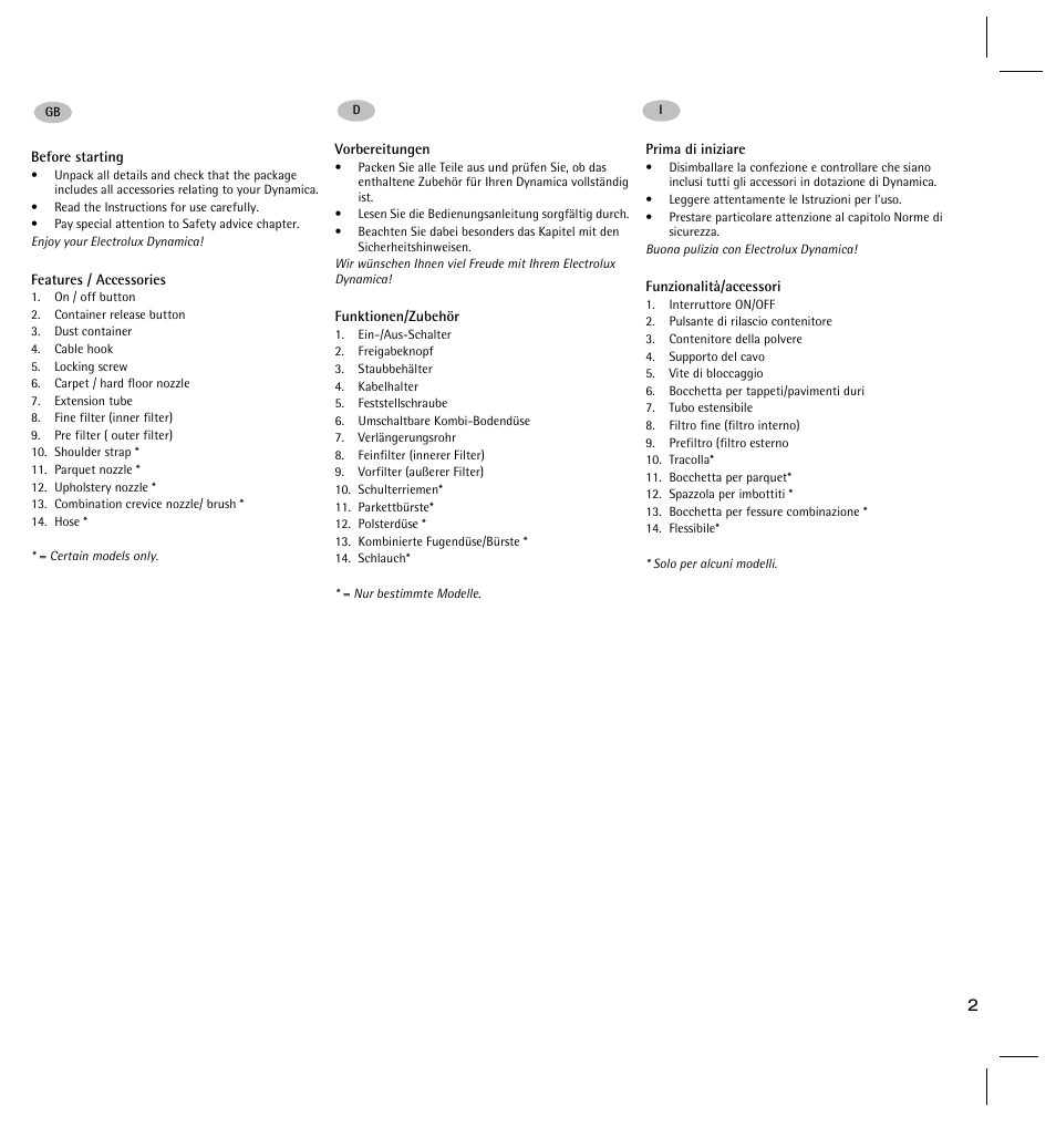 AEG AS103 User Manual | Page 3 / 12