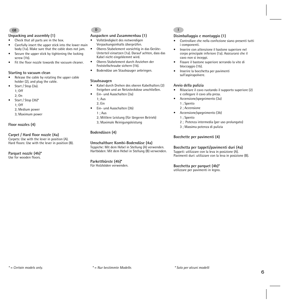 AEG AS103 User Manual | Page 7 / 12