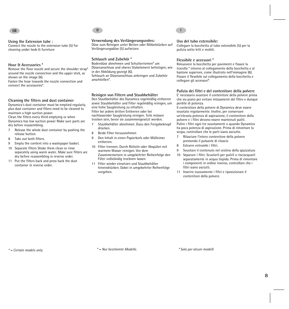AEG AS103 User Manual | Page 9 / 12