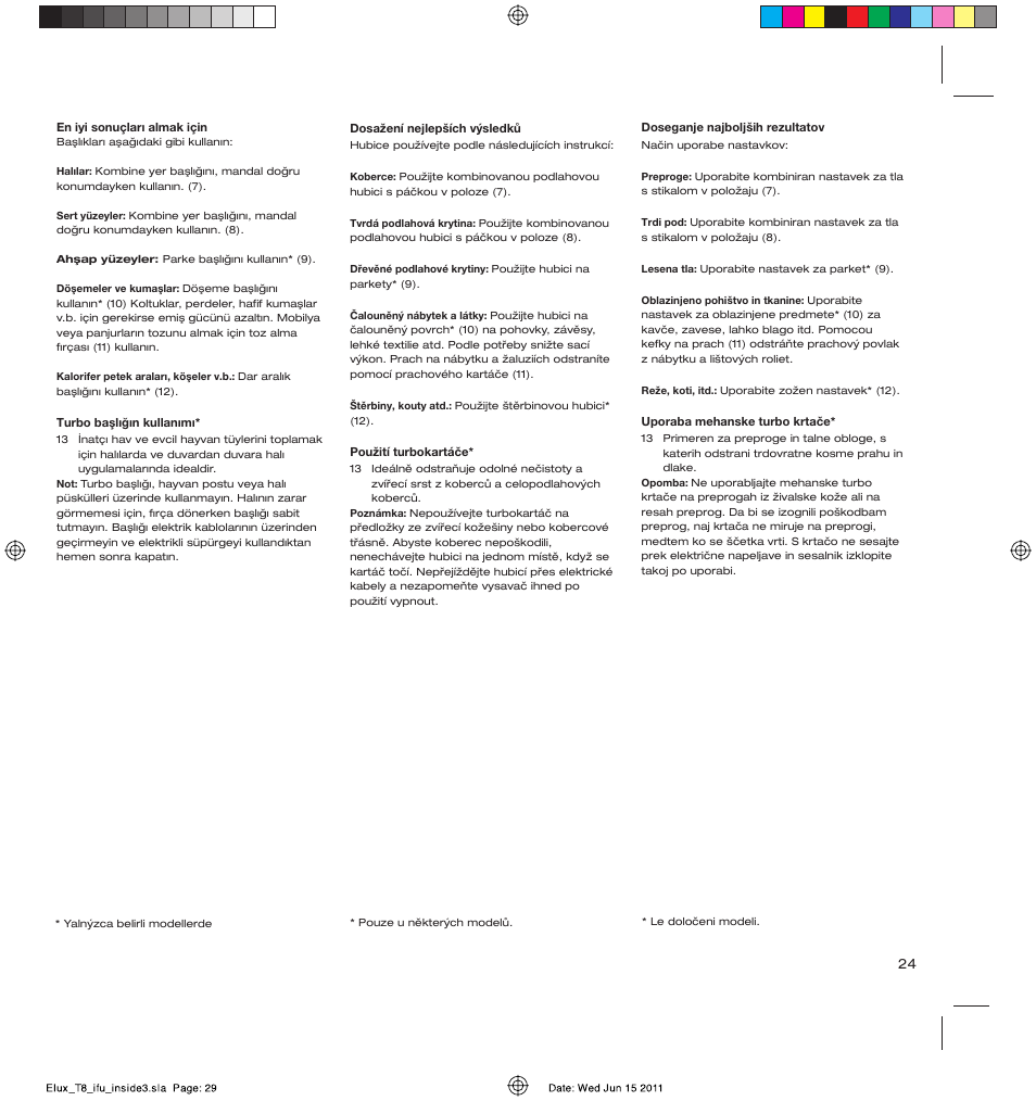 AEG AET3520 User Manual | Page 29 / 104