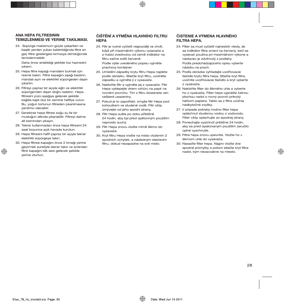 AEG AET3520 User Manual | Page 33 / 104