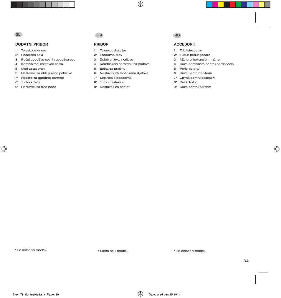 AEG AET3520 User Manual | Page 39 / 104