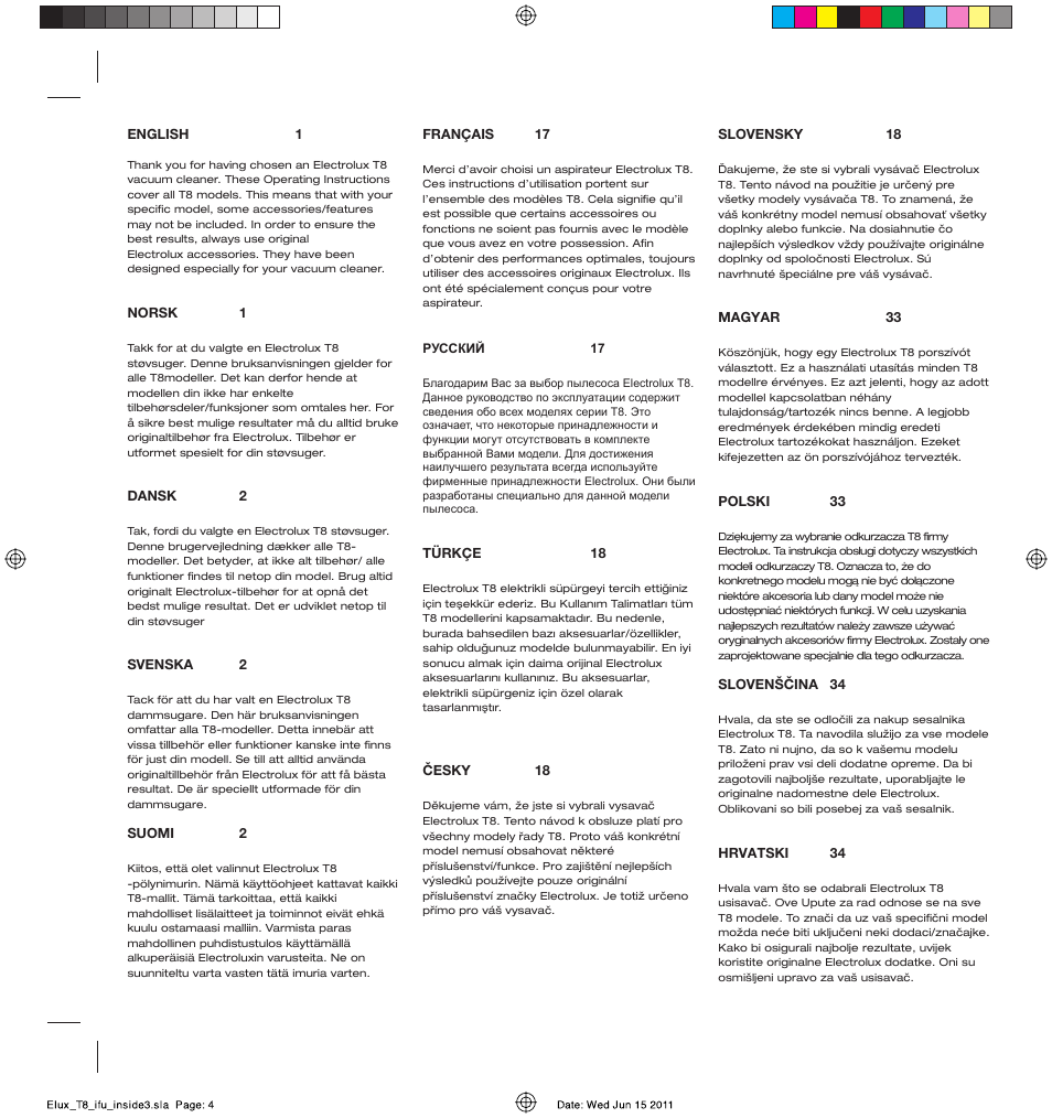 AEG AET3520 User Manual | Page 4 / 104
