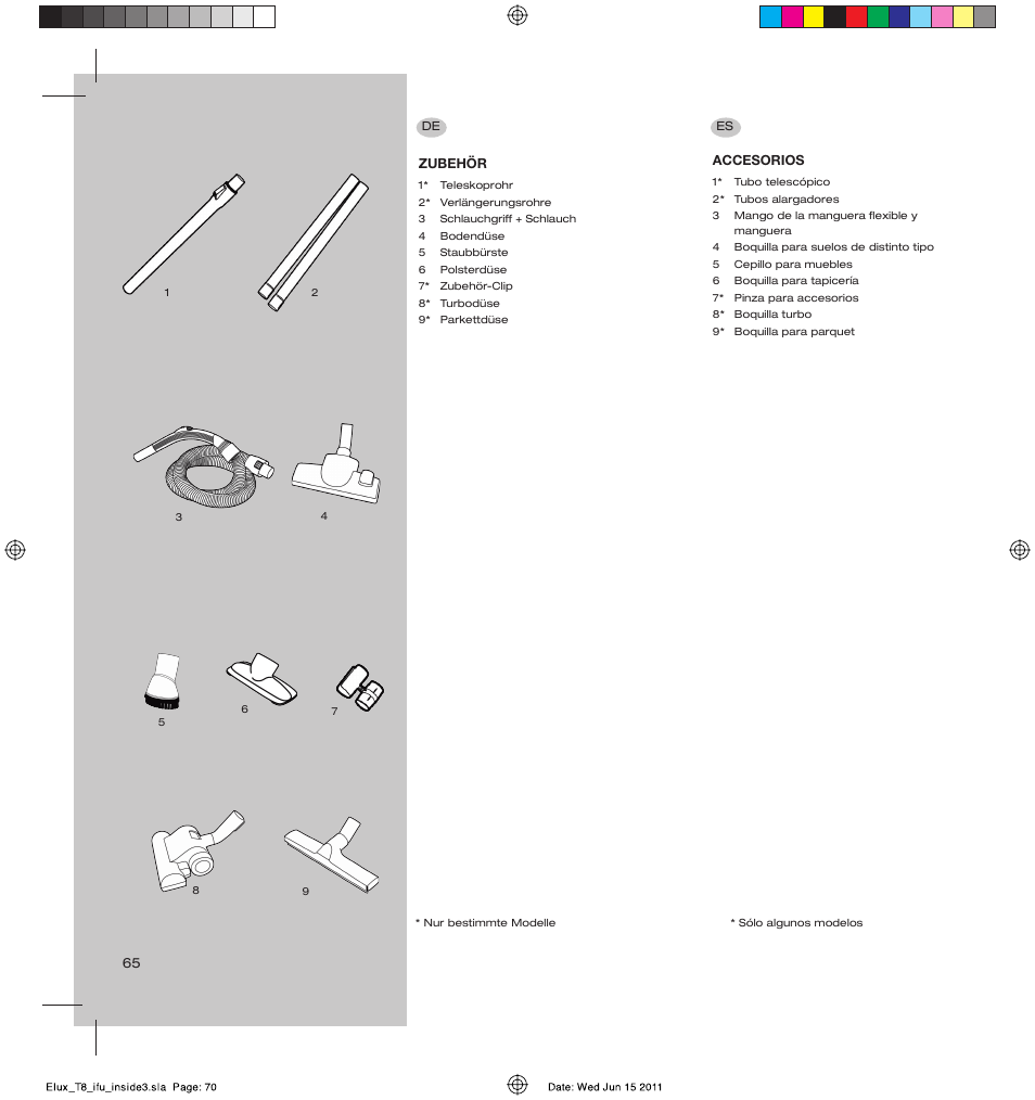 AEG AET3520 User Manual | Page 70 / 104