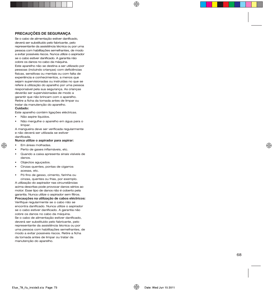 AEG AET3520 User Manual | Page 73 / 104