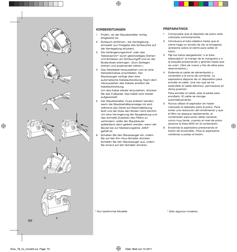 AEG AET3520 User Manual | Page 74 / 104