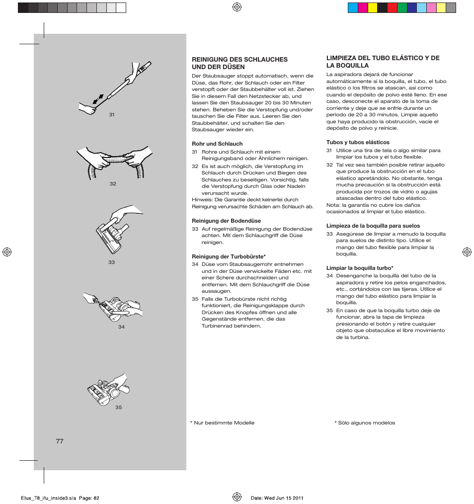 AEG AET3520 User Manual | Page 82 / 104