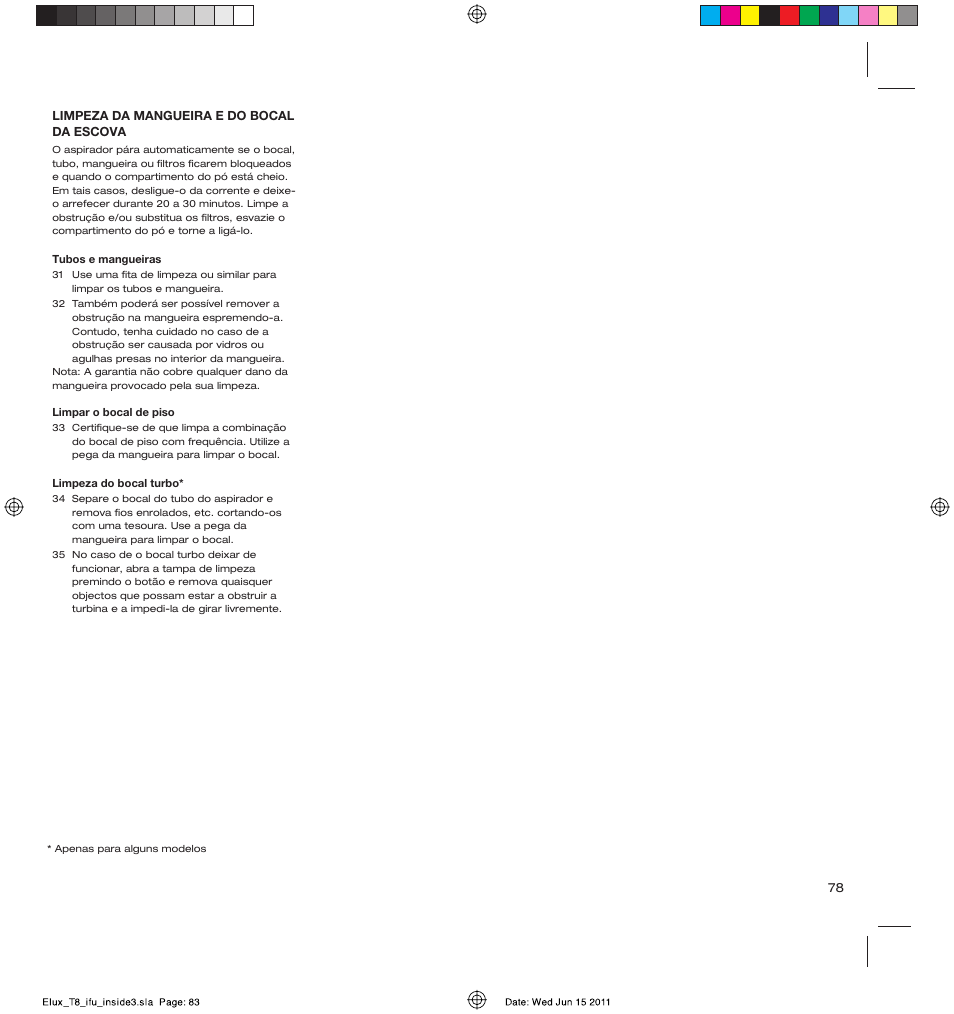 AEG AET3520 User Manual | Page 83 / 104
