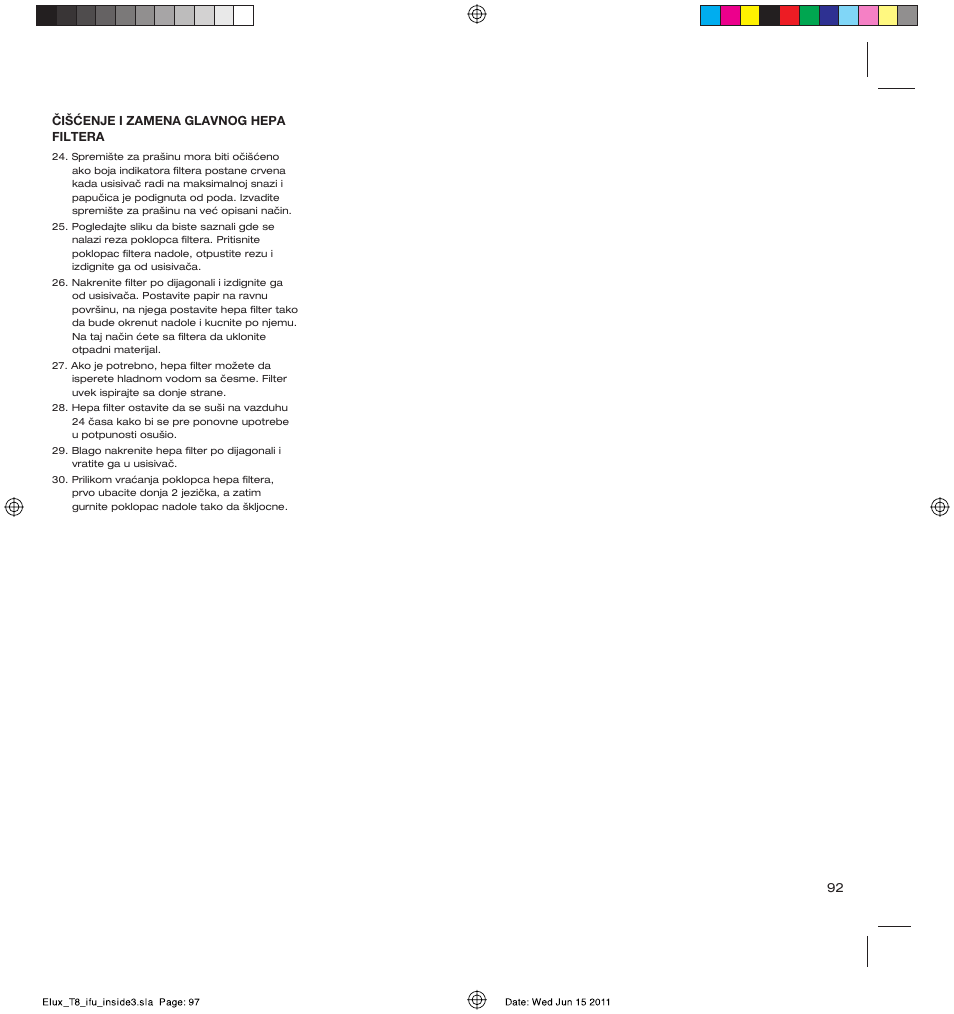 AEG AET3520 User Manual | Page 97 / 104