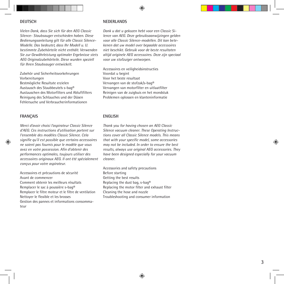 AEG ACS1800 User Manual | Page 3 / 16