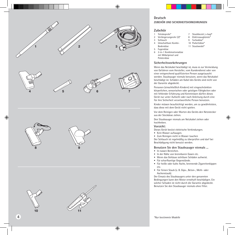 AEG ACS1800 User Manual | Page 4 / 16