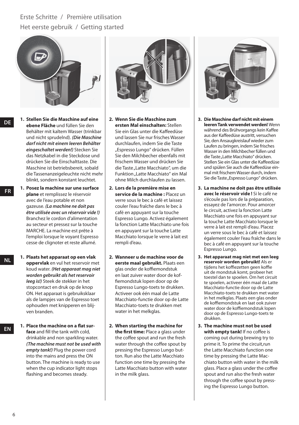 AEG LM5400 User Manual | Page 6 / 18