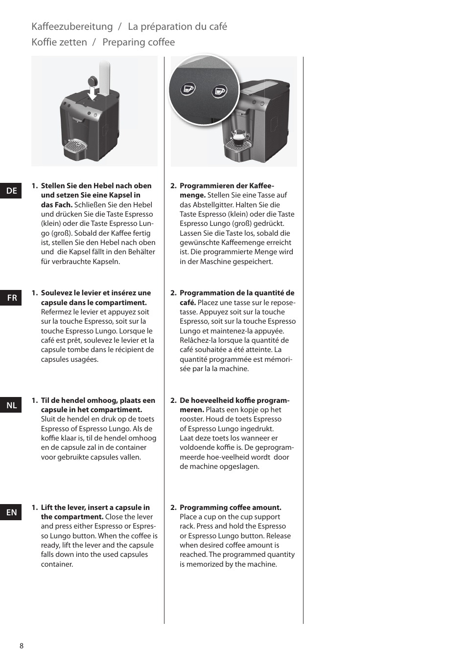 AEG LM5400 User Manual | Page 8 / 18