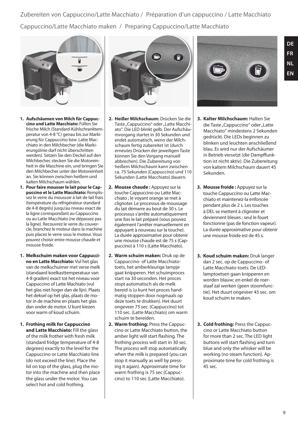 AEG LM5400 User Manual | Page 9 / 18