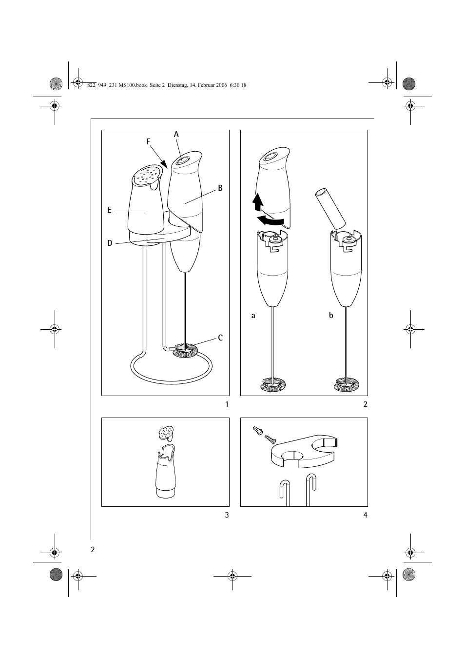AEG MS100 User Manual | Page 2 / 40