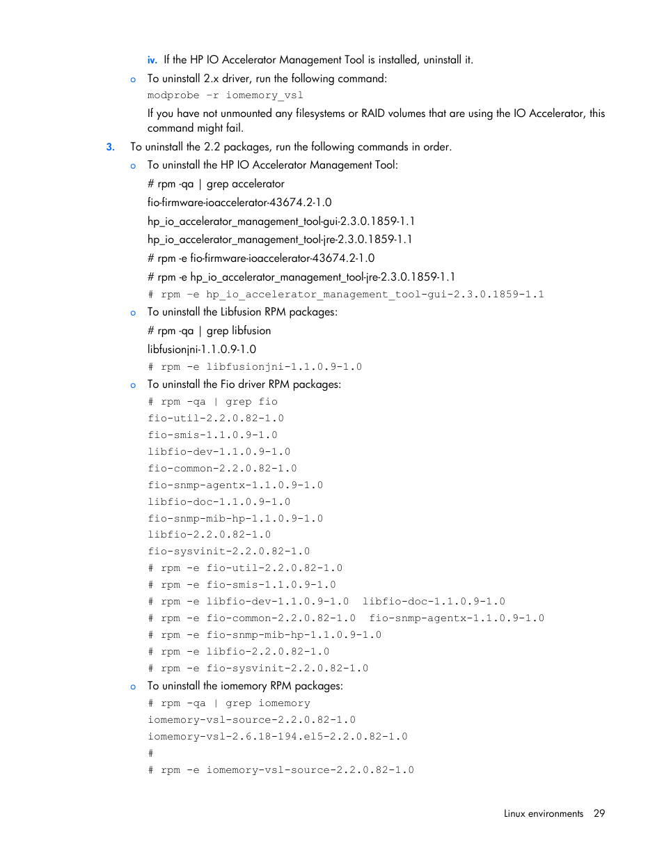 HP PCIe IO Accelerators for ProLiant Servers User Manual | Page 29 / 130