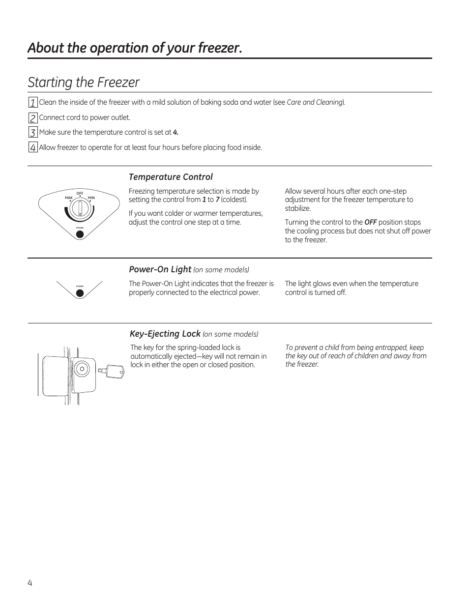 GE FCM7SUWW User Manual | Page 4 / 36