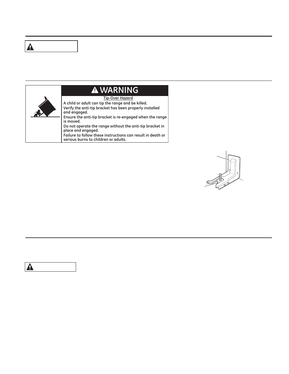 Safe ty informa tion, Save these instructions, Warning | GE JB870TFWW User Manual | Page 2 / 56