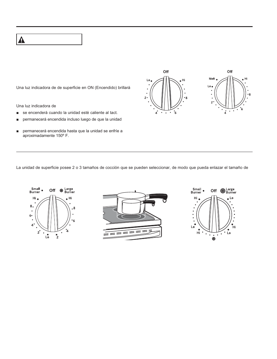 Advertencia | GE JB870TFWW User Manual | Page 37 / 56