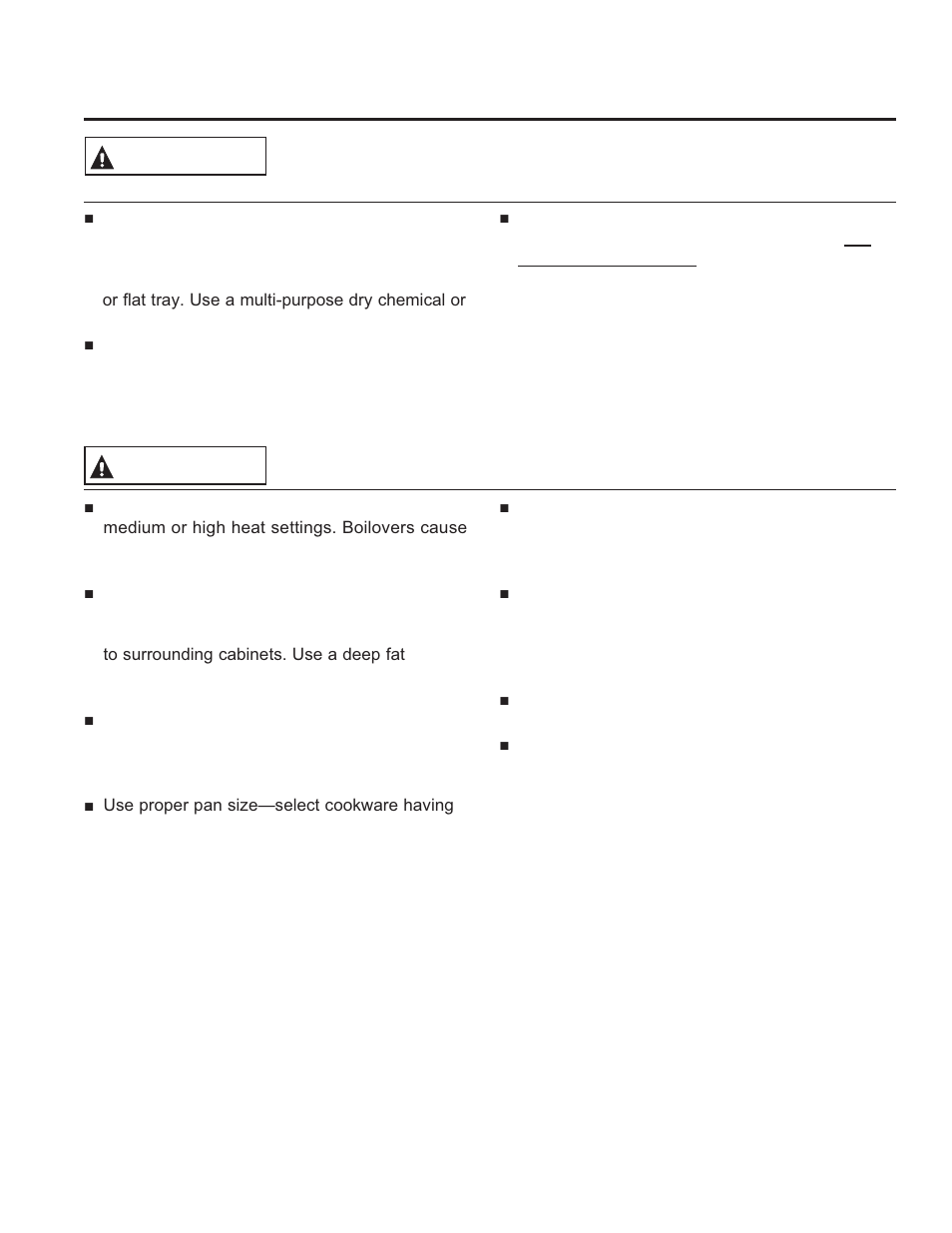 Safe ty informa tion, Save these instructions, Cooktop safety instructions warning | GE JB870TFWW User Manual | Page 4 / 56