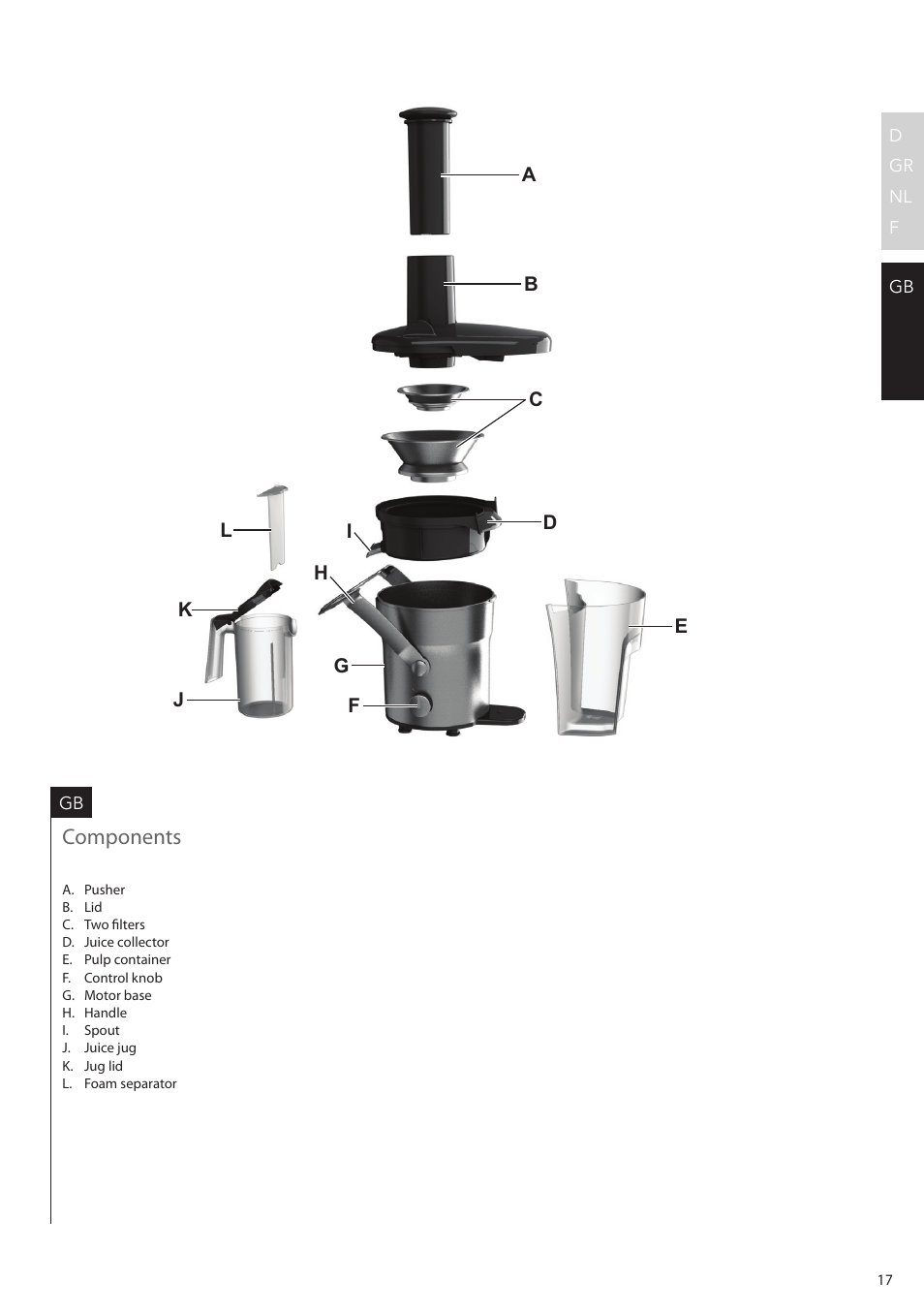 AEG SF2000 User Manual | Page 17 / 24