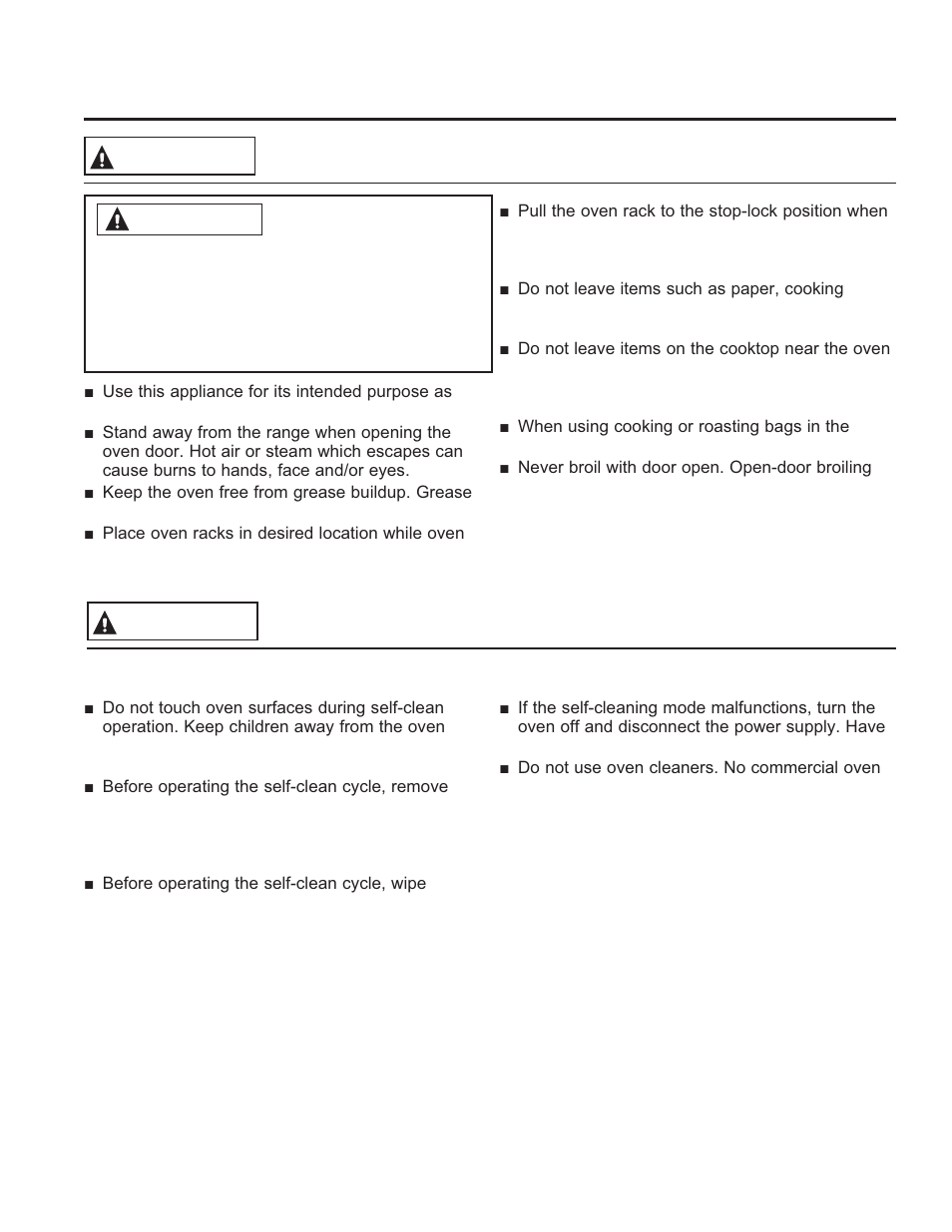 Safe ty informa tion, Save these instructions, Warning | GE JGB870SEFSS User Manual | Page 6 / 56