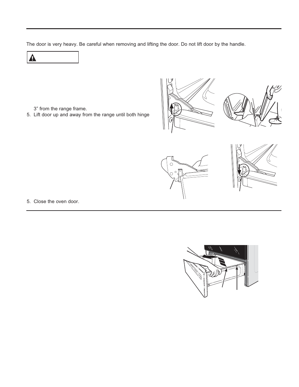 Care and cle aning: maintenance, Maintenance (cont.), Warning | GE JBS10GFSA User Manual | Page 24 / 56